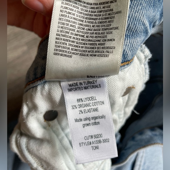 AGOLDE Toni Slim Jean Size 25 - Picture 12 of 13